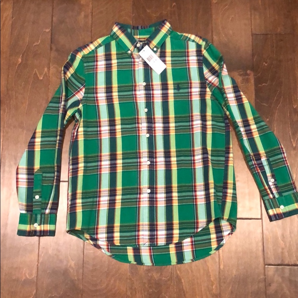 Ralph Lauren button down flannel